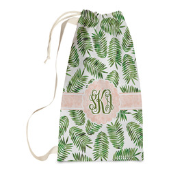 Tropical Leaves Laundry Bags - Small (Personalized)