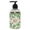 Tropical Leaves Plastic Soap / Lotion Dispenser (8 oz - Small - Black) (Personalized)