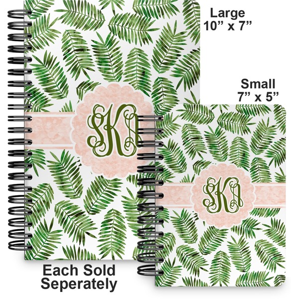 Tropical Leaves Spiral Journal - Comparison
