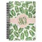Tropical Leaves Spiral Notebook (Personalized)
