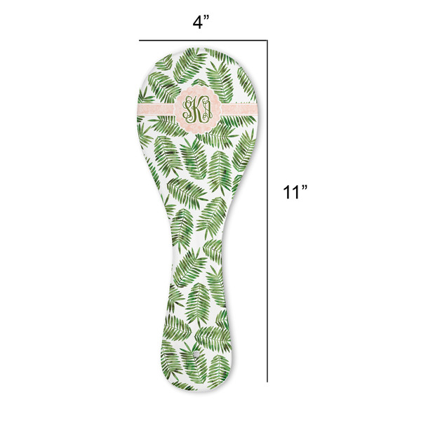 Tropical Leaves Spoon Rest Trivet - APPROVAL