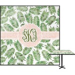 Tropical Leaves Square Table Top - 24" (Personalized)