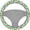 Tropical Leaves Steering Wheel Cover