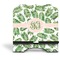Tropical Leaves Stylized Tablet Stand - Front without iPad