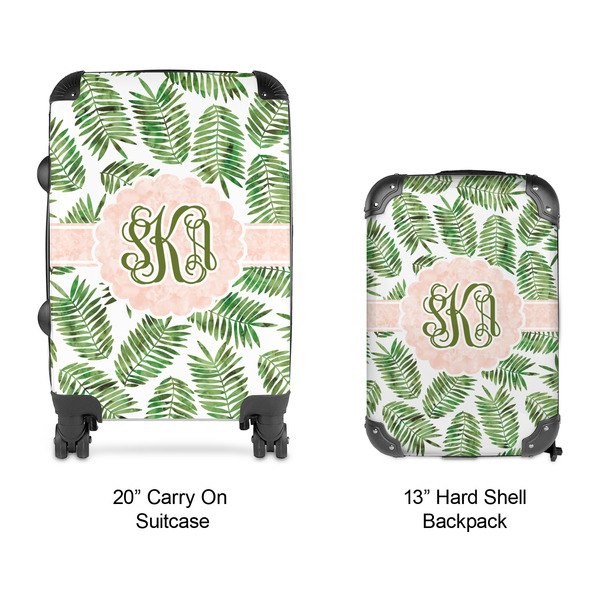 Tropical Leaves Suitcase Set 4 - APPROVAL