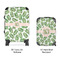 Tropical Leaves Suitcase Set 4 - APPROVAL