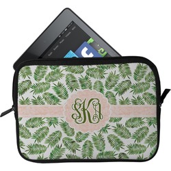 Tropical Leaves Tablet Case / Sleeve (Personalized)