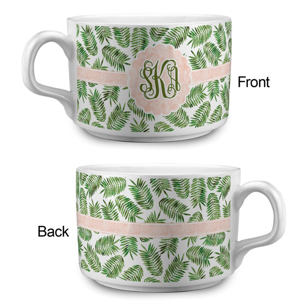Tropical Leaves Tea Cup - Single Apvl