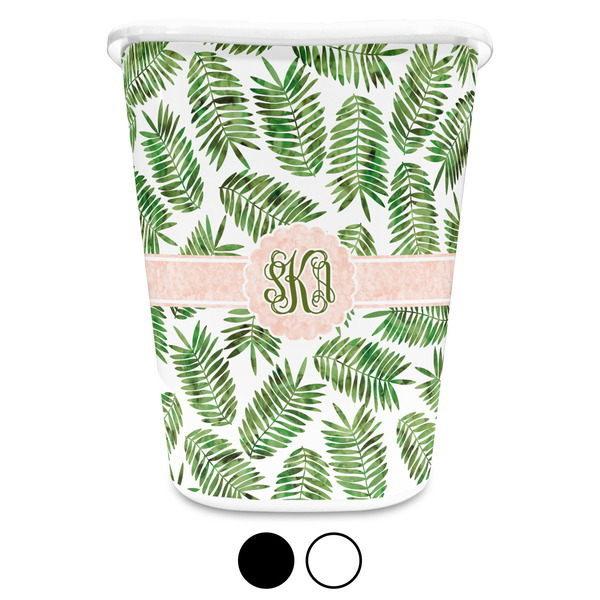 Tropical Leaves Trash Can Aggregate