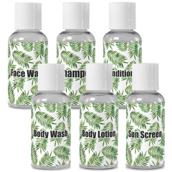 Tropical Leaves Travel Bottles (Personalized)