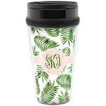 Tropical Leaves Acrylic Travel Mug without Handle (Personalized)