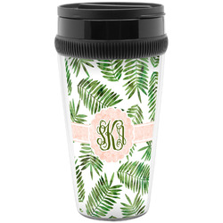 Tropical Leaves Acrylic Travel Mug without Handle (Personalized)