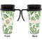 Tropical Leaves Travel Mug with Black Handle - Approval