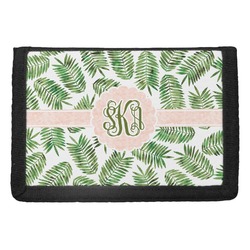 Tropical Leaves Trifold Wallet (Personalized)