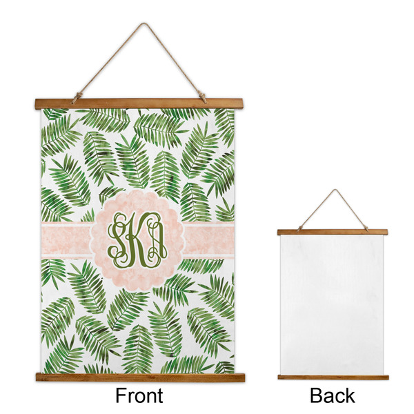 Tropical Leaves Wall Hanging Tapestry - Portrait - APPROVAL