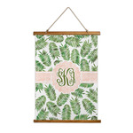 Tropical Leaves Wall Hanging Tapestry (Personalized)