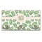 Tropical Leaves Wall Mounted Coat Hanger - Front View