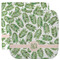 Tropical Leaves Facecloth / Wash Cloth (Personalized)