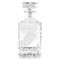 Tropical Leaves Whiskey Decanter - 26oz Square - APPROVAL