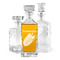 Tropical Leaves Whiskey Decanter (Personalized)