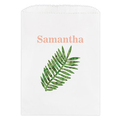 Tropical Leaves Treat Bag (Personalized)
