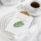 Tropical Leaves White Treat Bag - In Context