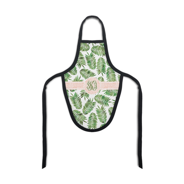 Custom Tropical Leaves Bottle Apron (Personalized)