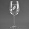 Tropical Leaves Wine Glass - Main/Approval