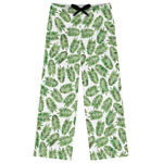 Tropical Leaves Womens Pajama Pants