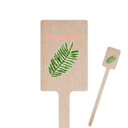 Tropical Leaves Rectangle Wooden Stir Sticks (Personalized)