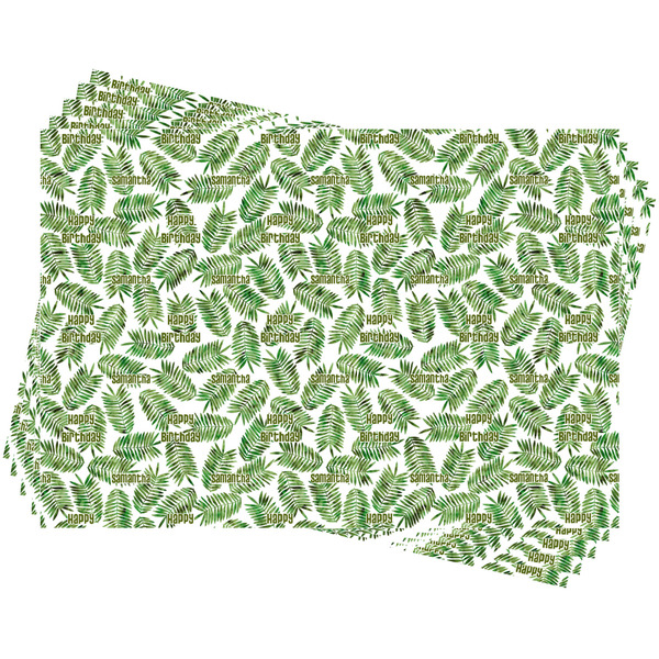 Tropical Leaves Wrapping Paper - 5 Sheets Approval