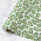 Tropical Leaves Wrapping Paper Roll - Matte - Medium - Main