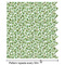 Tropical Leaves Wrapping Paper Roll - Matte - Partial Roll