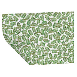 Tropical Leaves Wrapping Paper Sheets - Double-Sided - 20" x 28" (Personalized)