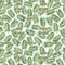 Tropical Leaves Wrapping Paper Square