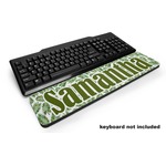 Tropical Leaves Keyboard Wrist Rest (Personalized)