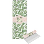 Tropical Leaves Yoga Mat - Printed Front (Personalized)