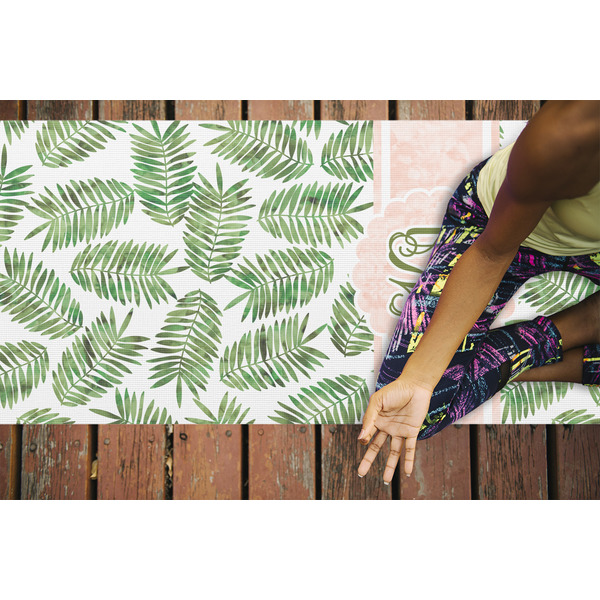 Tropical Leaves Yoga Mats - LIFESTYLE