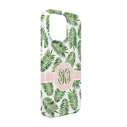 Tropical Leaves iPhone Case - Plastic - iPhone 13 Pro (Personalized)