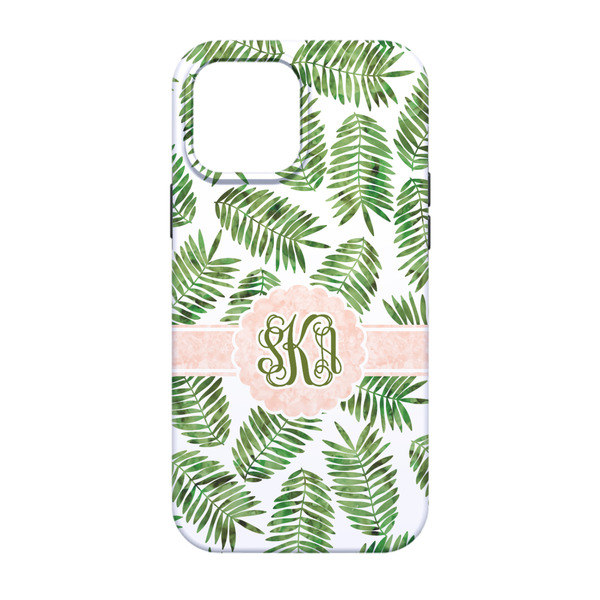 Tropical Leaves iPhone 13 Tough Case - Back