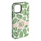 Tropical Leaves iPhone 15 Plus Tough Case - Angle