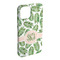Tropical Leaves iPhone 15 Pro Max Case - Angle