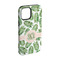 Tropical Leaves iPhone 15 Pro Tough Case - Angle