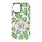 Tropical Leaves iPhone 15 Pro Tough Case - Back