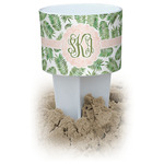 Tropical Leaves Beach Spiker Drink Holder (Personalized)