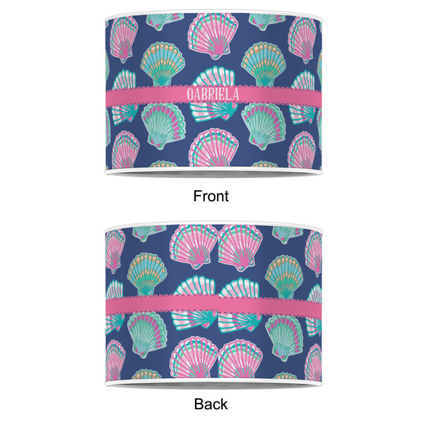 Preppy Sea Shells 12" Drum Lampshade - APPROVAL (Poly Film)