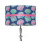 Preppy Sea Shells 12" Drum Lampshade - ON STAND (Fabric)