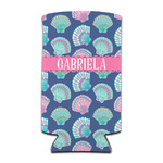 Preppy Sea Shells Can Cooler (tall 12 oz) (Personalized)