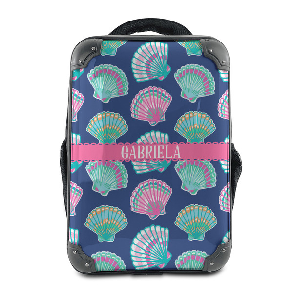 Custom Preppy Sea Shells 15" Hard Shell Backpack (Personalized)