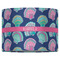 Preppy Sea Shells 16" Drum Lampshade - FRONT (Fabric)